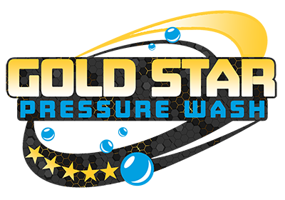 Gold Star Pressure Washing Logo