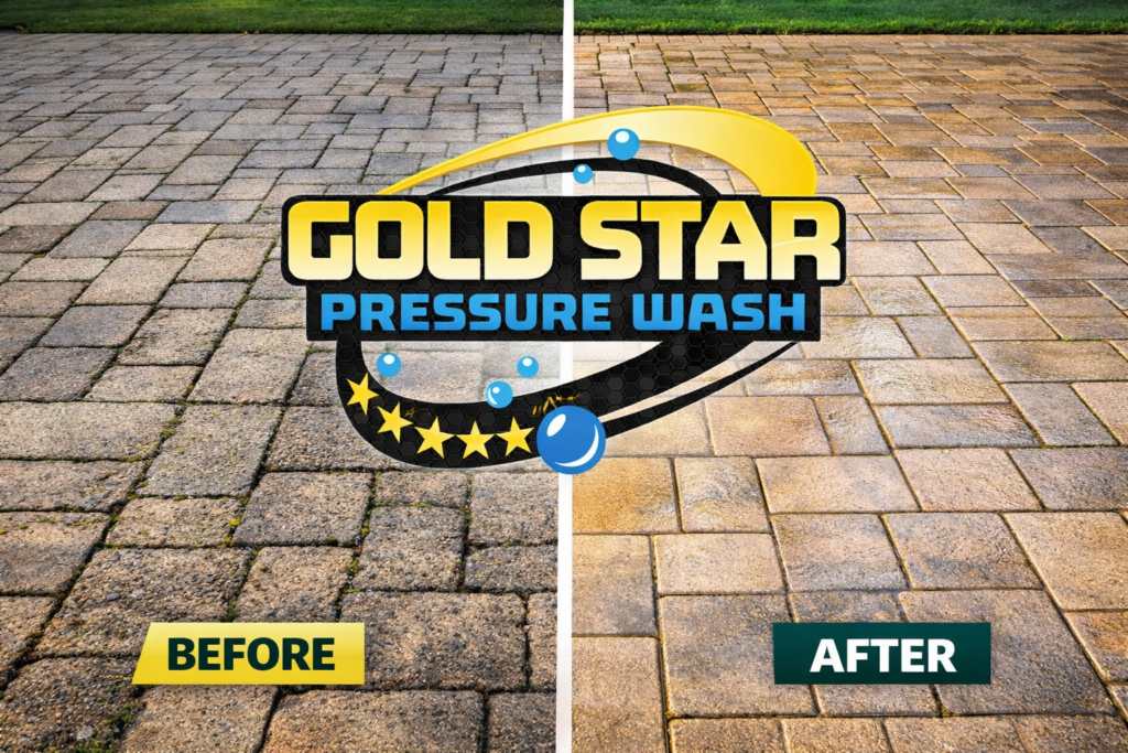 Paver Sealing Before and After