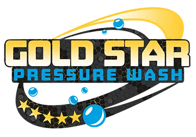 Gold Star Pressure Washing Logo