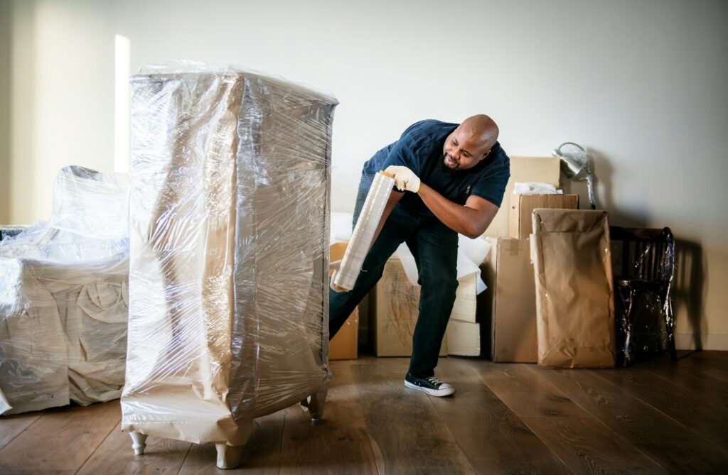 Furniture Shrink Wrapping