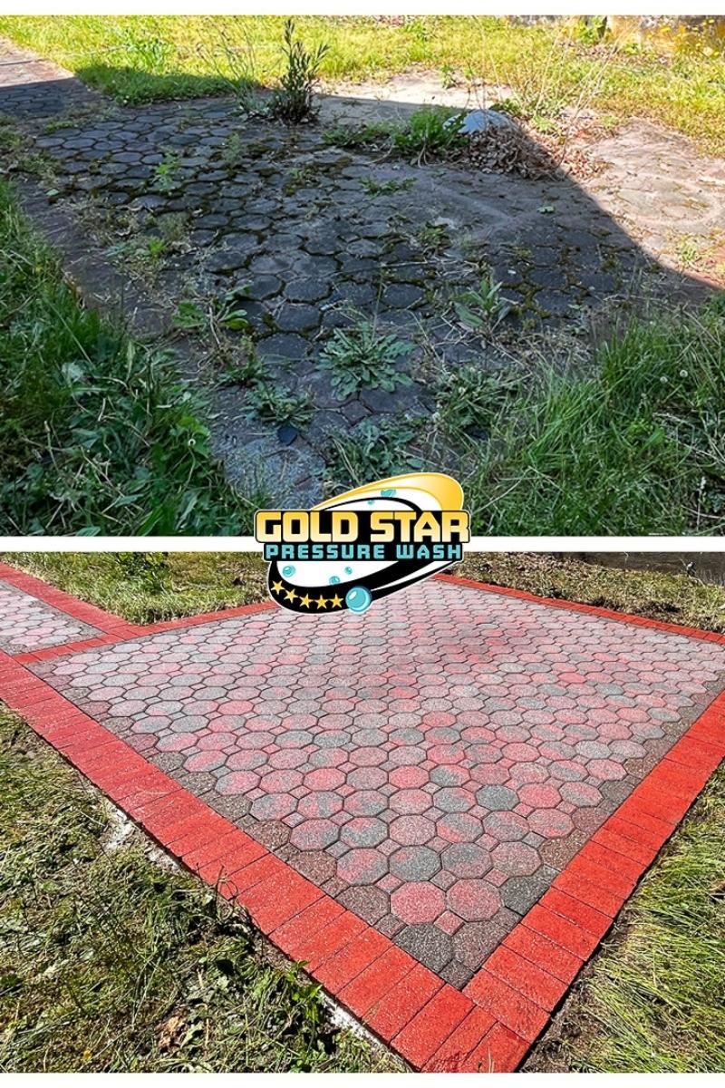 paver sealing and restoration services in roslyn by gold star pressure washing