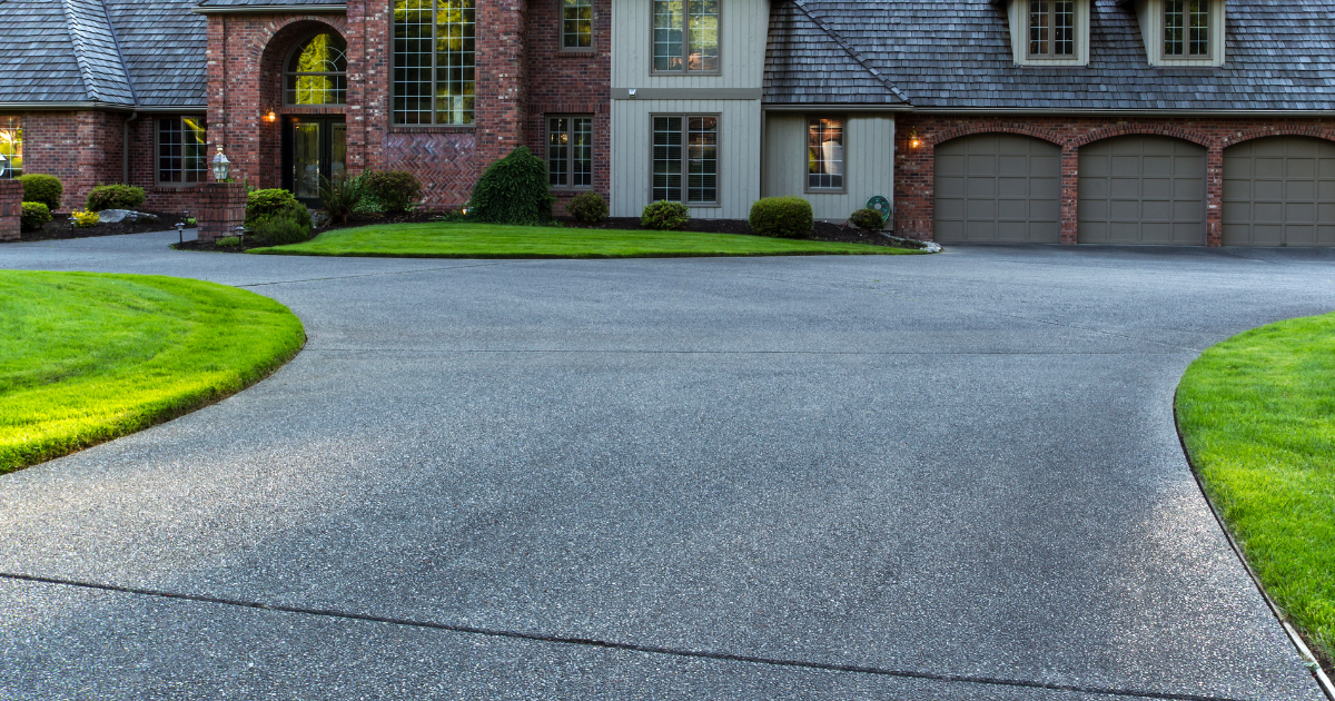 home exterior after a pressure washing service