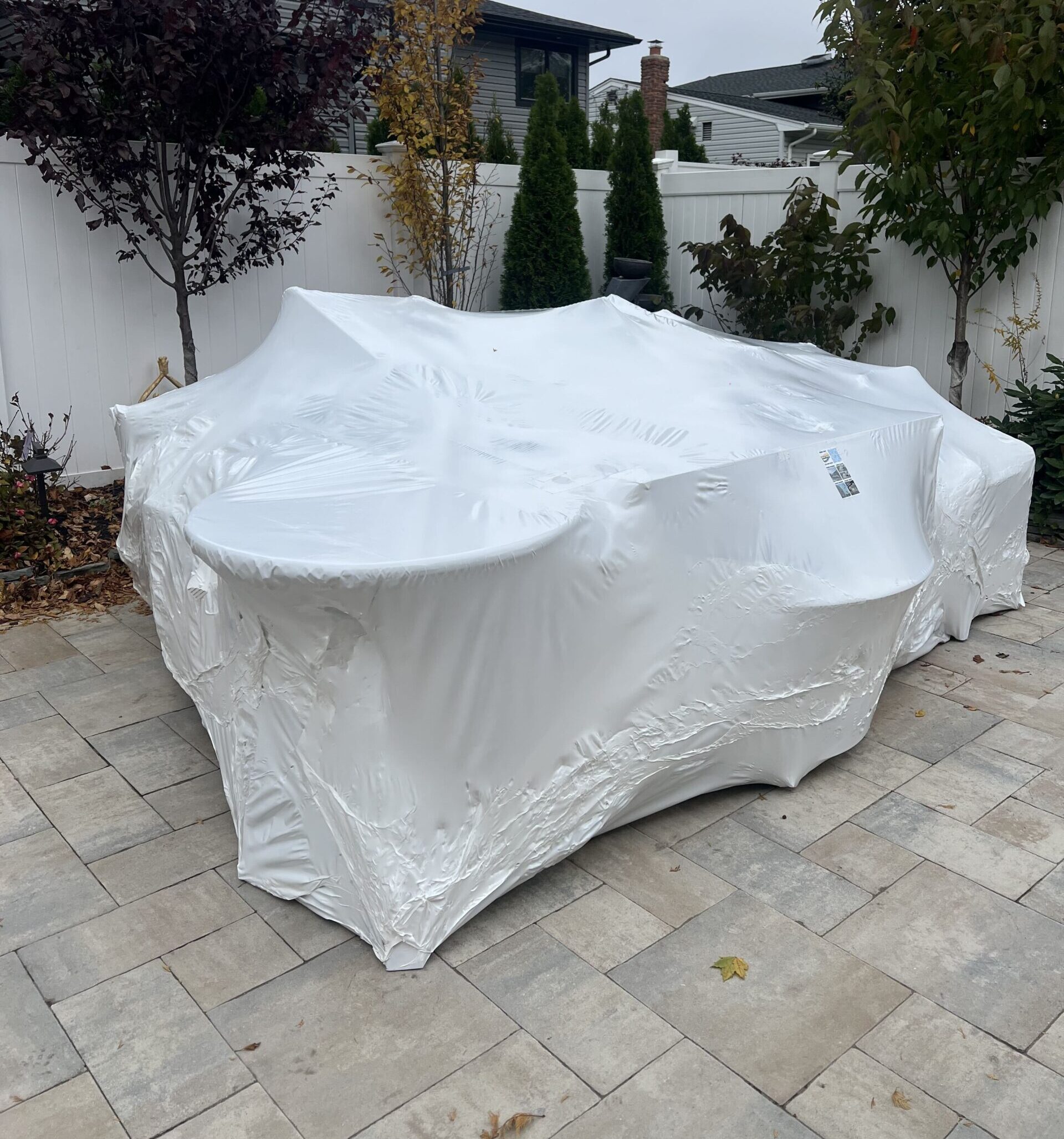 Shrink wrapping services done by experts of Gold Star Pressure Washing