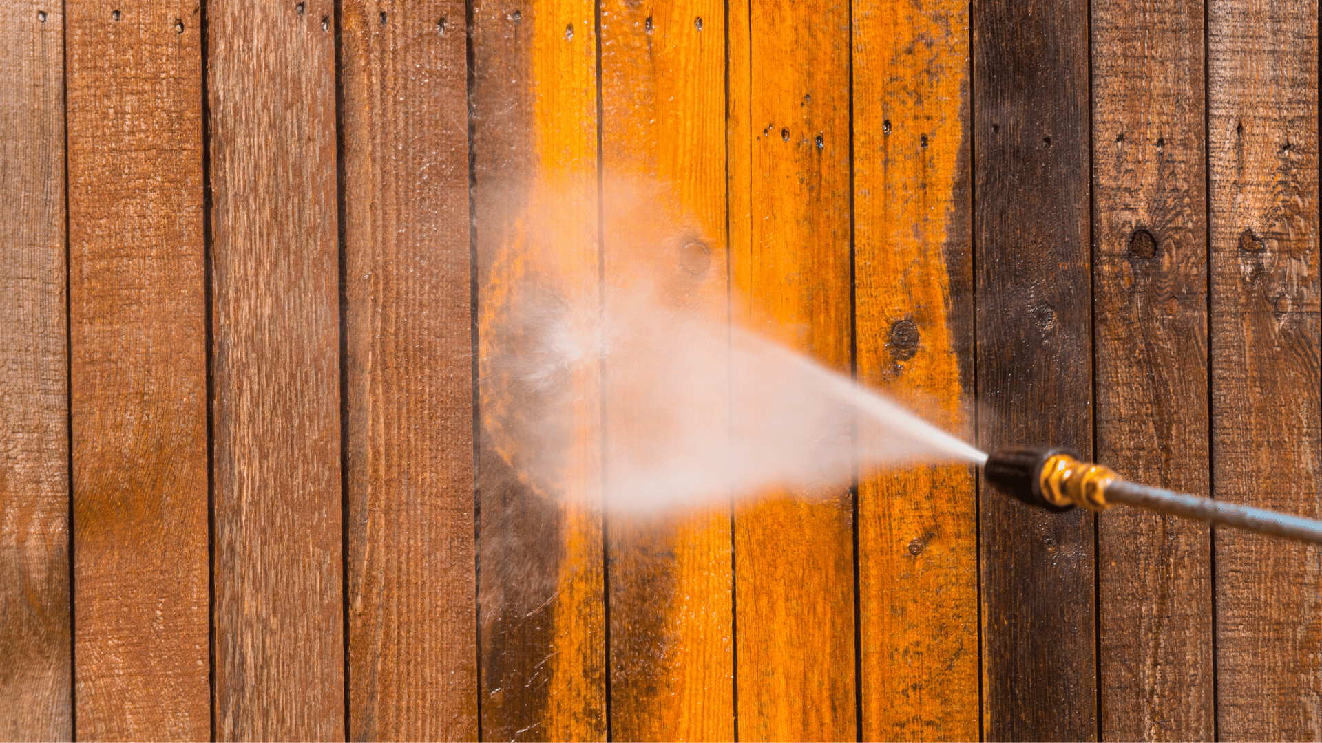 Fence pressure washing services