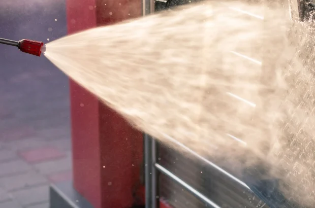 Professional commercial pressure washing services in Roslyn